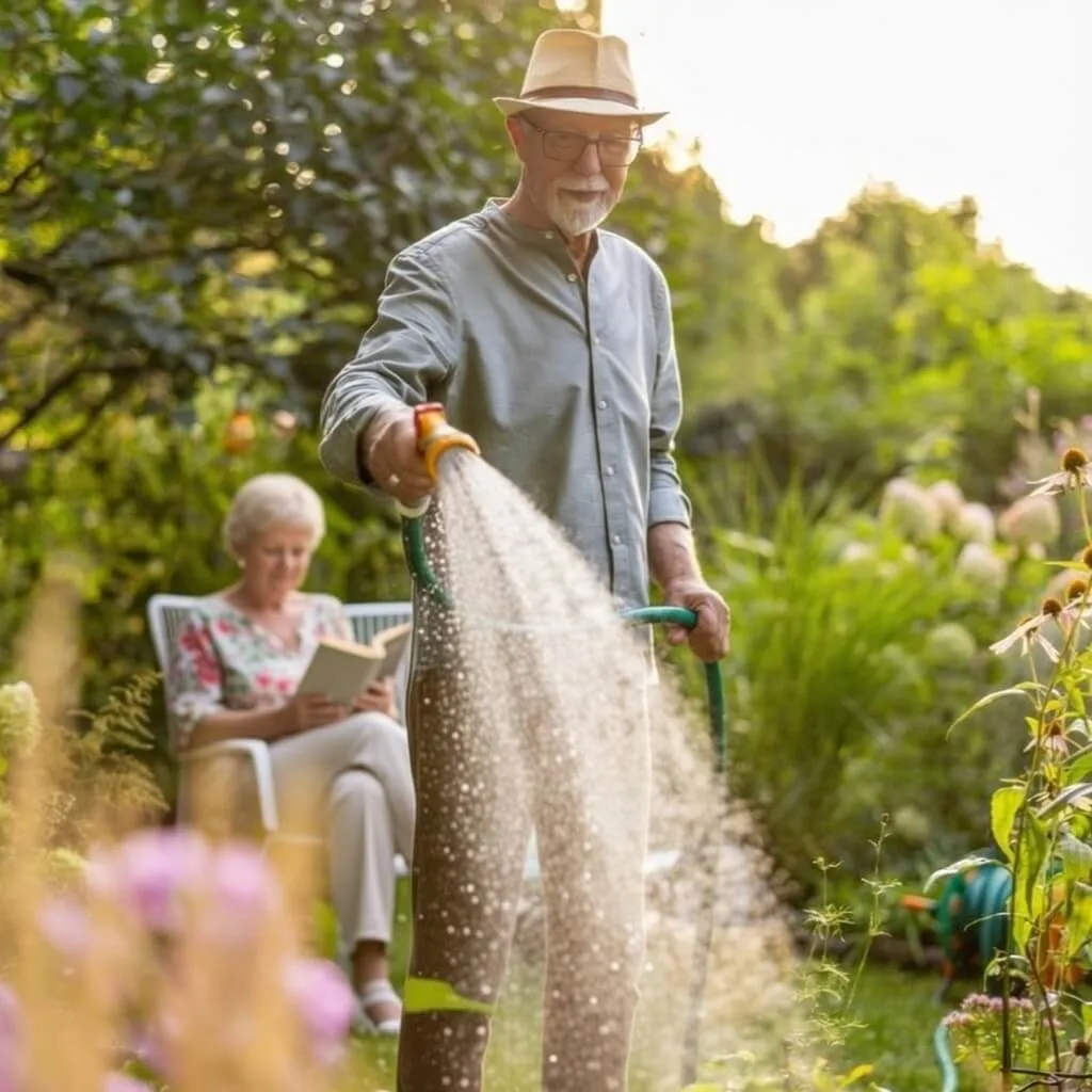 Maison habitée pendant les vacances grâce au gardiennage sécurisé.