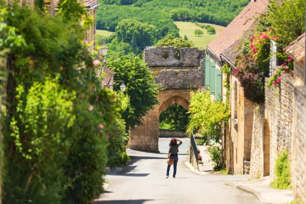 Domme village en Dordogne
